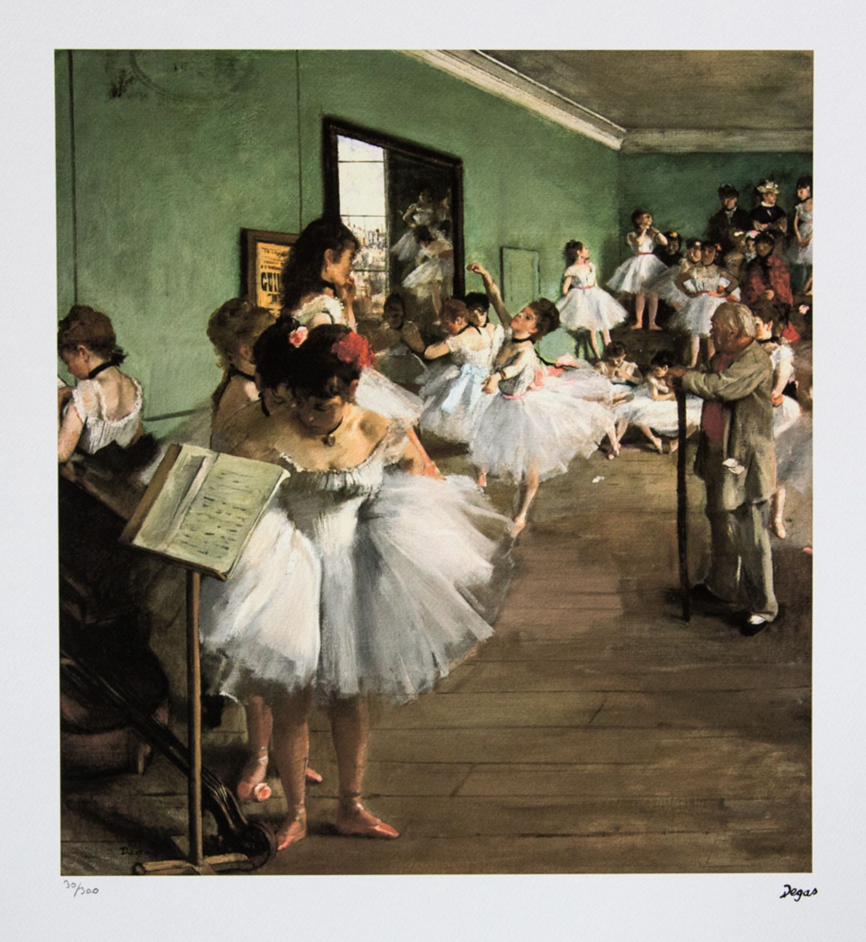 Edgar Degas 'The Dance Class'