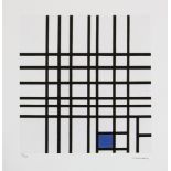 Piet Mondrian 'Composition No. 12 with Blue'