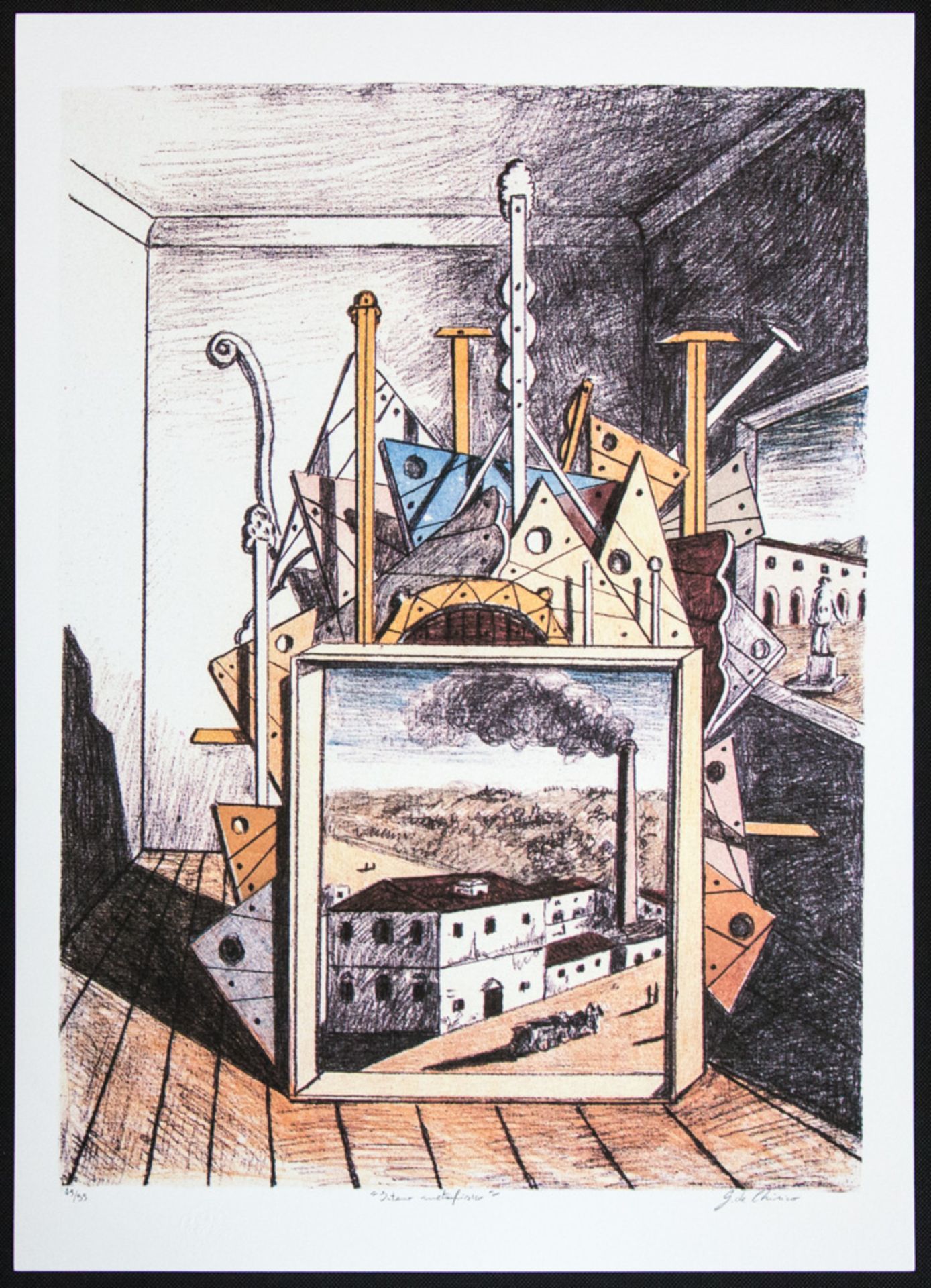 Giorgio De Chirico 'Metaphysical Interior' - Bild 2 aus 5