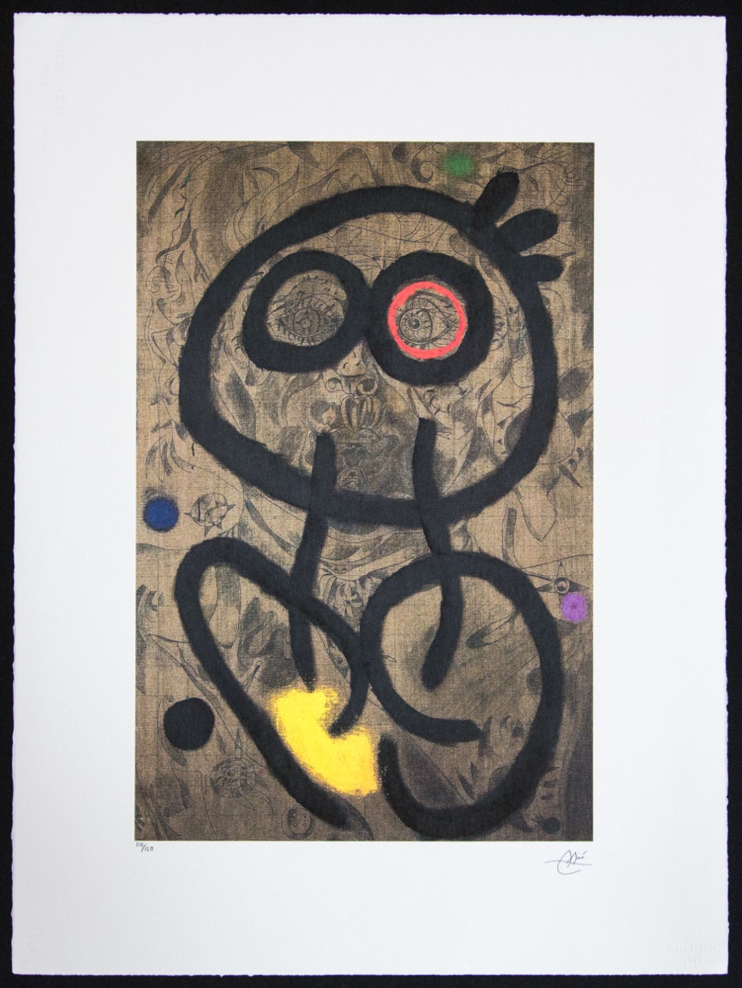 Joan Miro 'Self Portrait' - Bild 2 aus 7