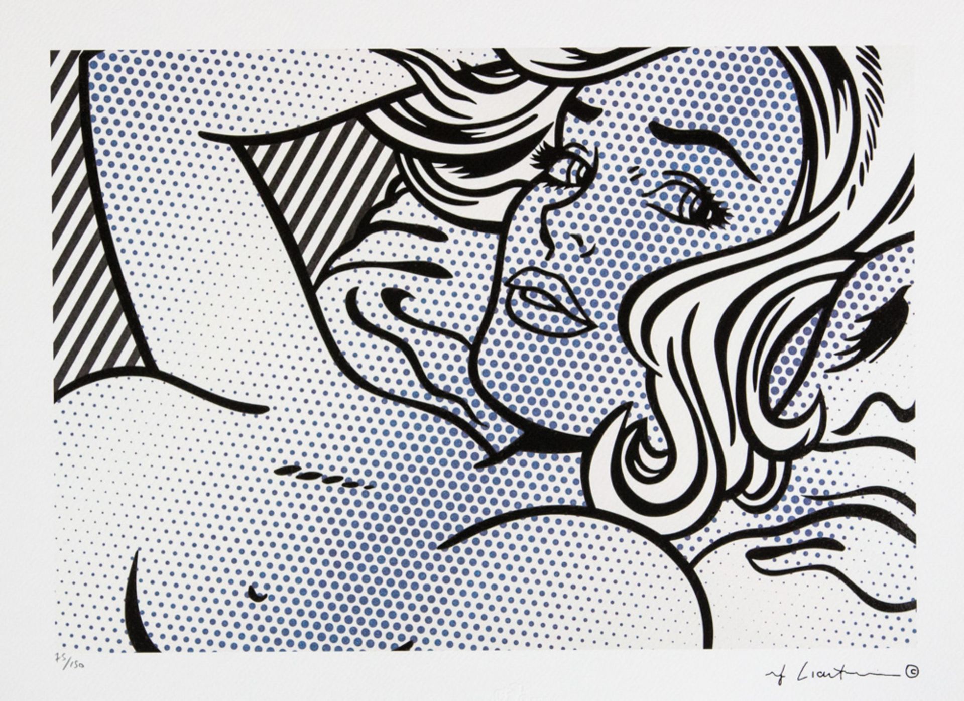 Roy Lichtenstein 'Seductive Girl'
