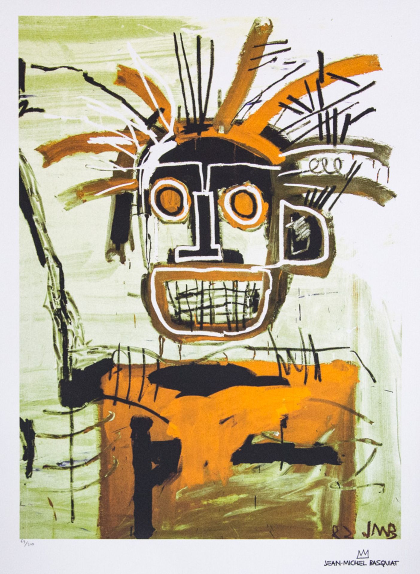 Jean-Michel Basquiat 'Self-Portrait as a Heel, Part Two'