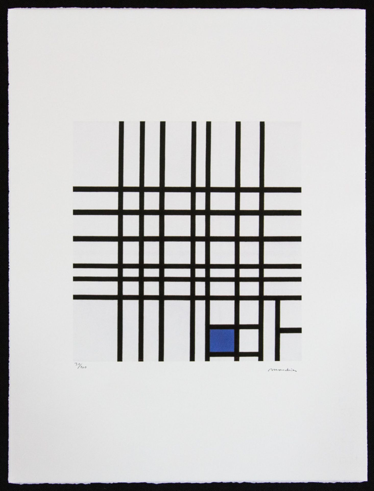 Piet Mondrian 'Composition No. 12 with Blue' - Bild 2 aus 5