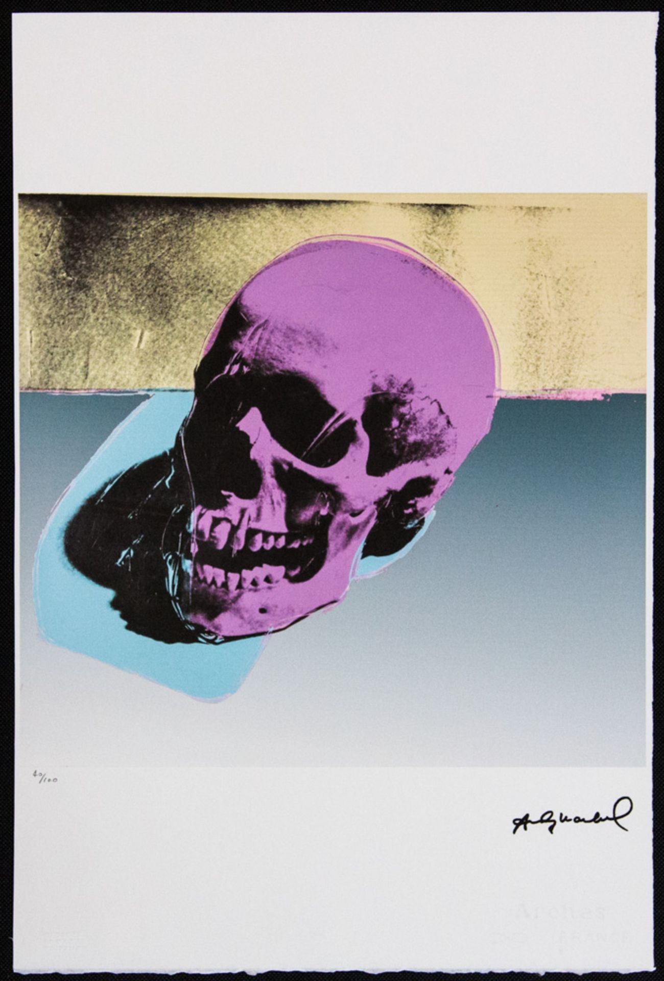 Andy Warhol 'Skull' - Image 2 of 6