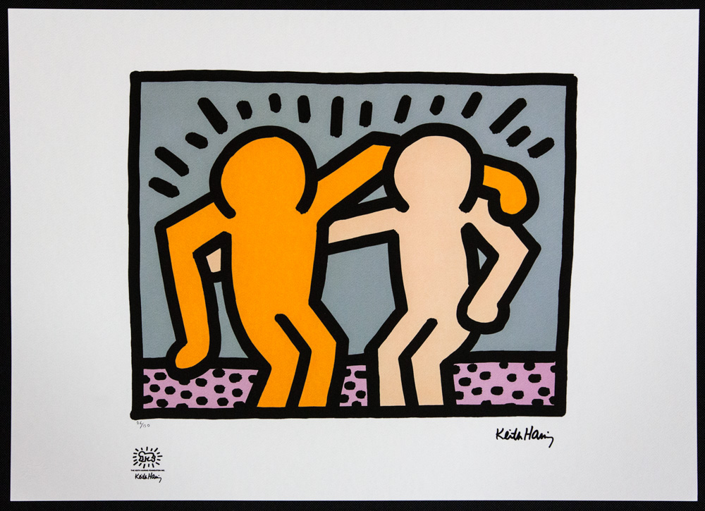 Keith Haring 'Best Buddies' - Image 2 of 6