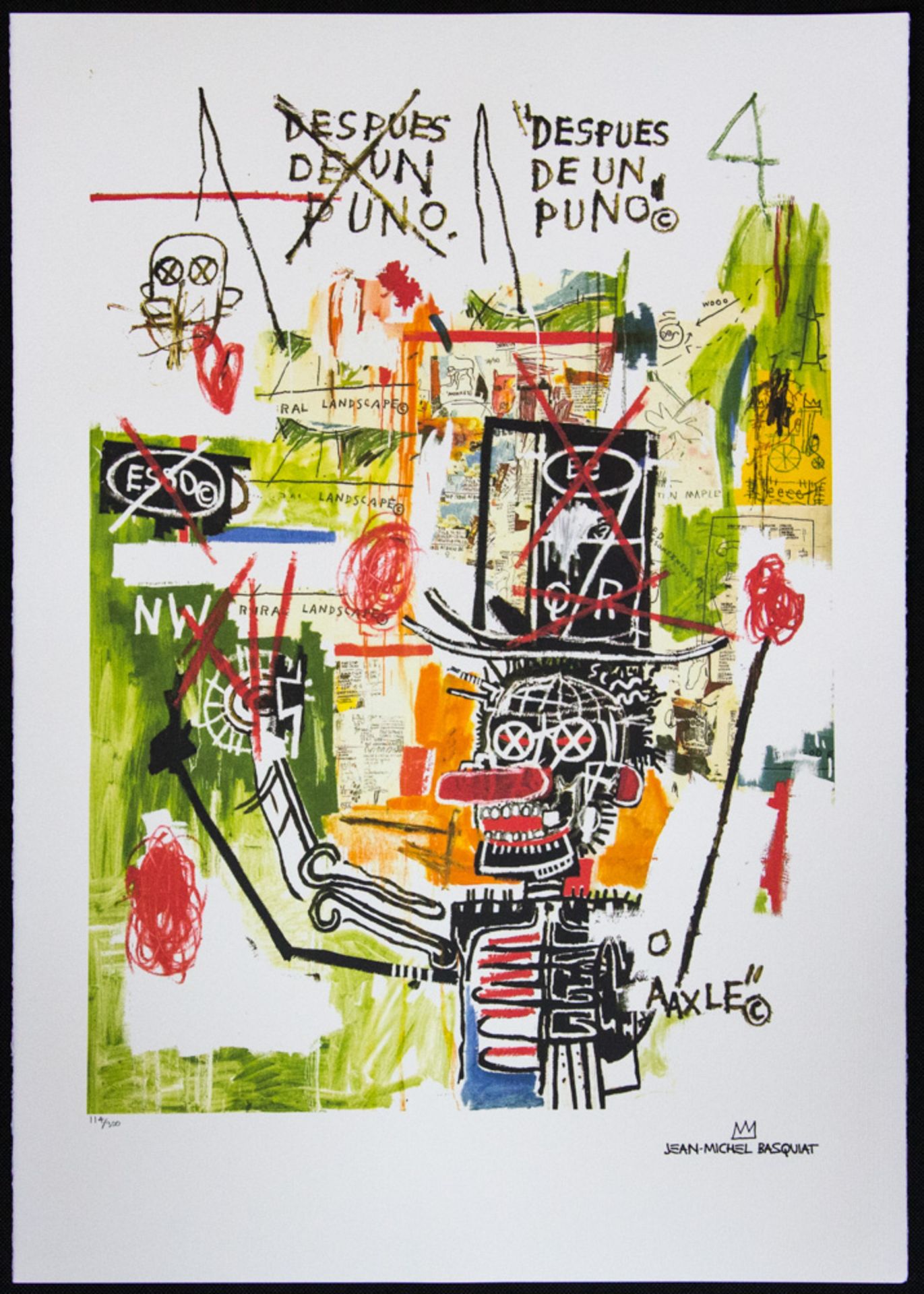 Jean-Michel Basquiat 'After Puno' - Image 2 of 5