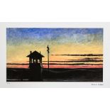 Edward Hopper 'Railroad Sunset'