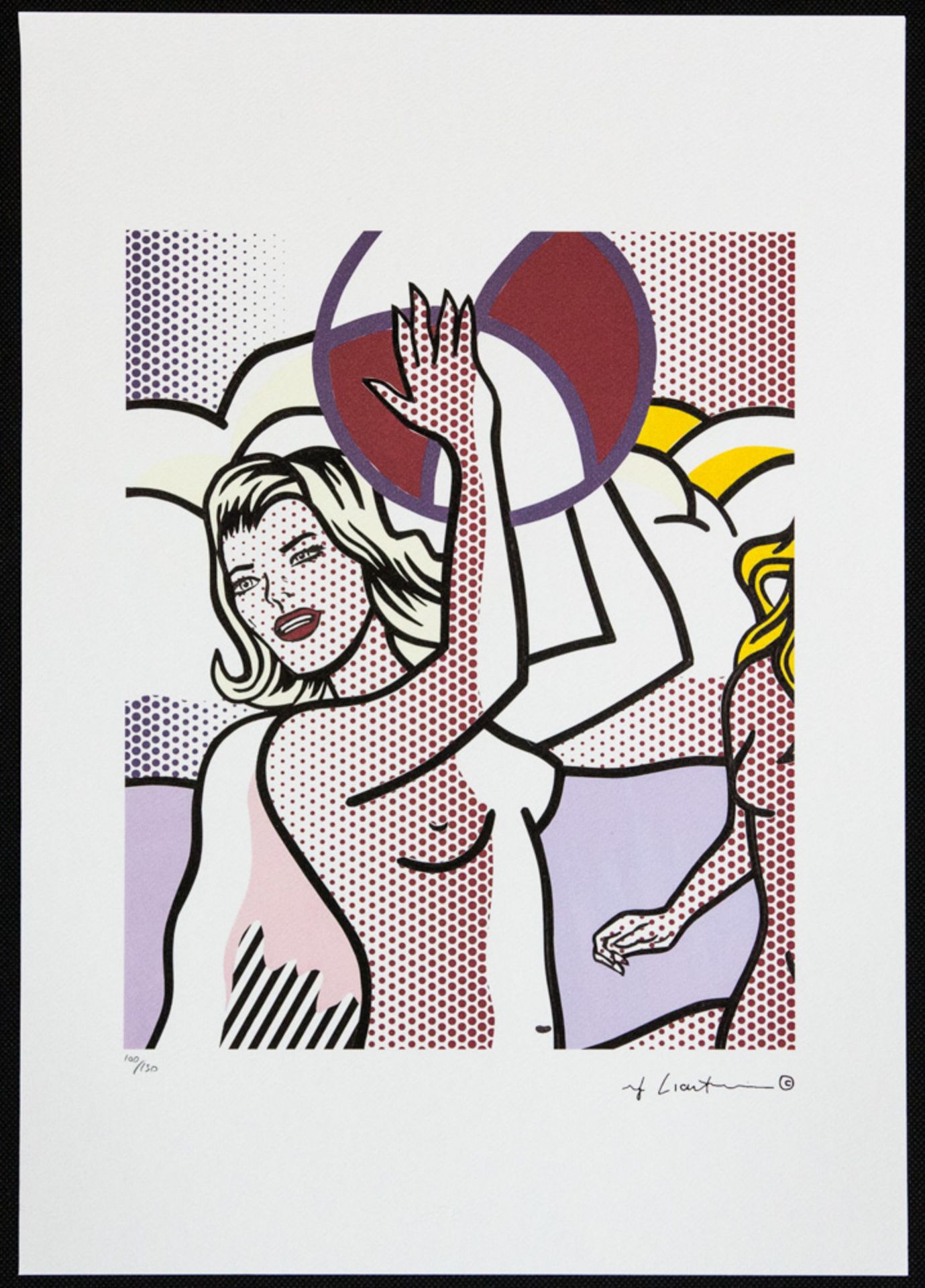 Roy Lichtenstein 'Nude with Beach Ball' - Image 2 of 6