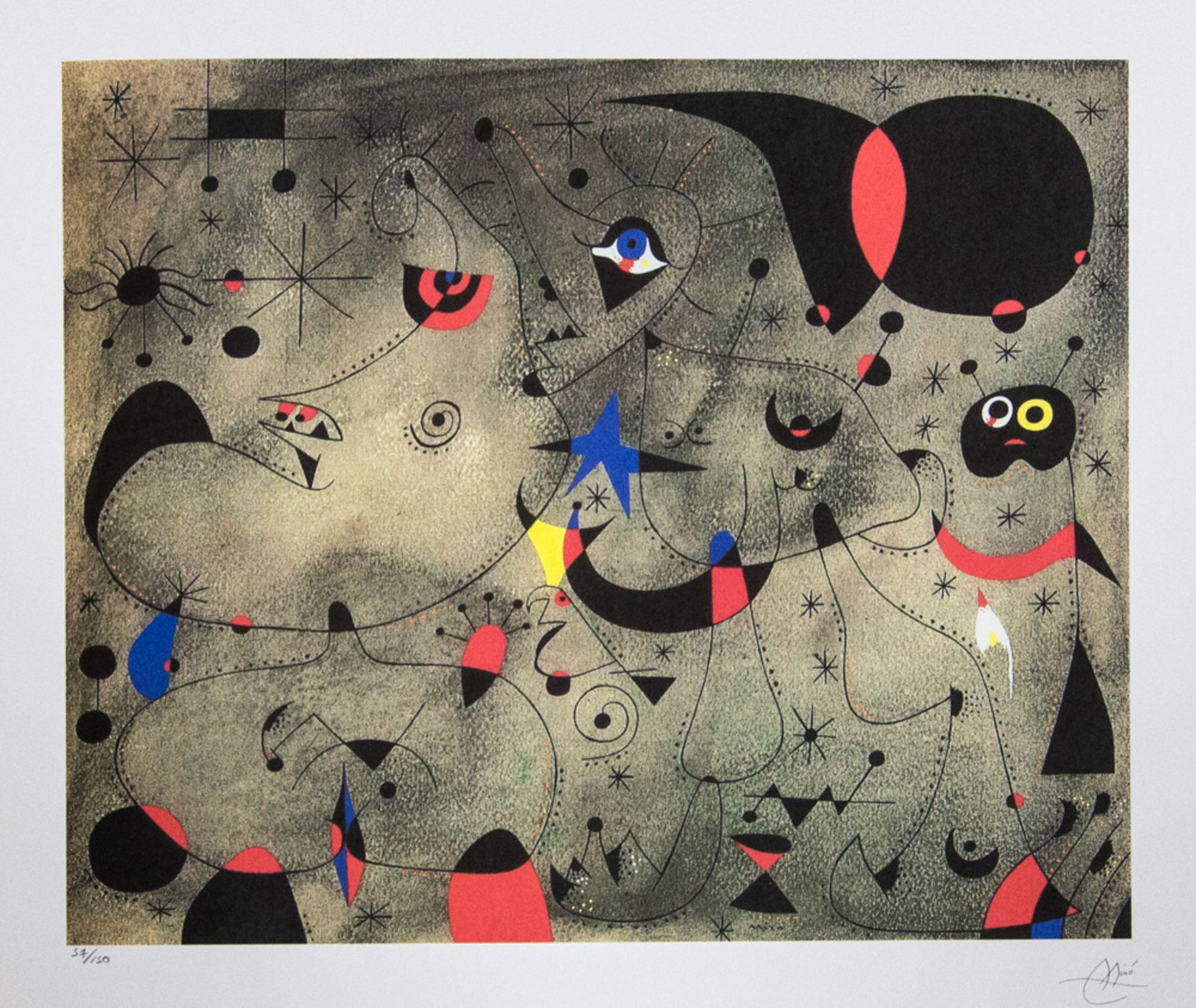 Joan Miro 'Nocturne'