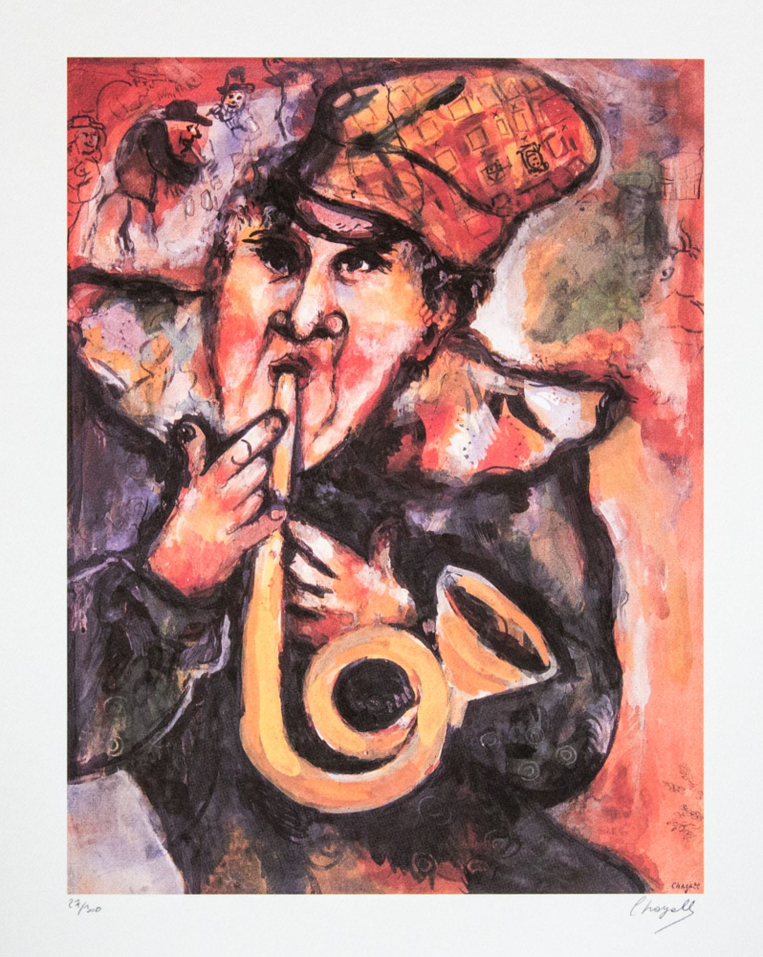 Marc Chagall 'Trumpet'
