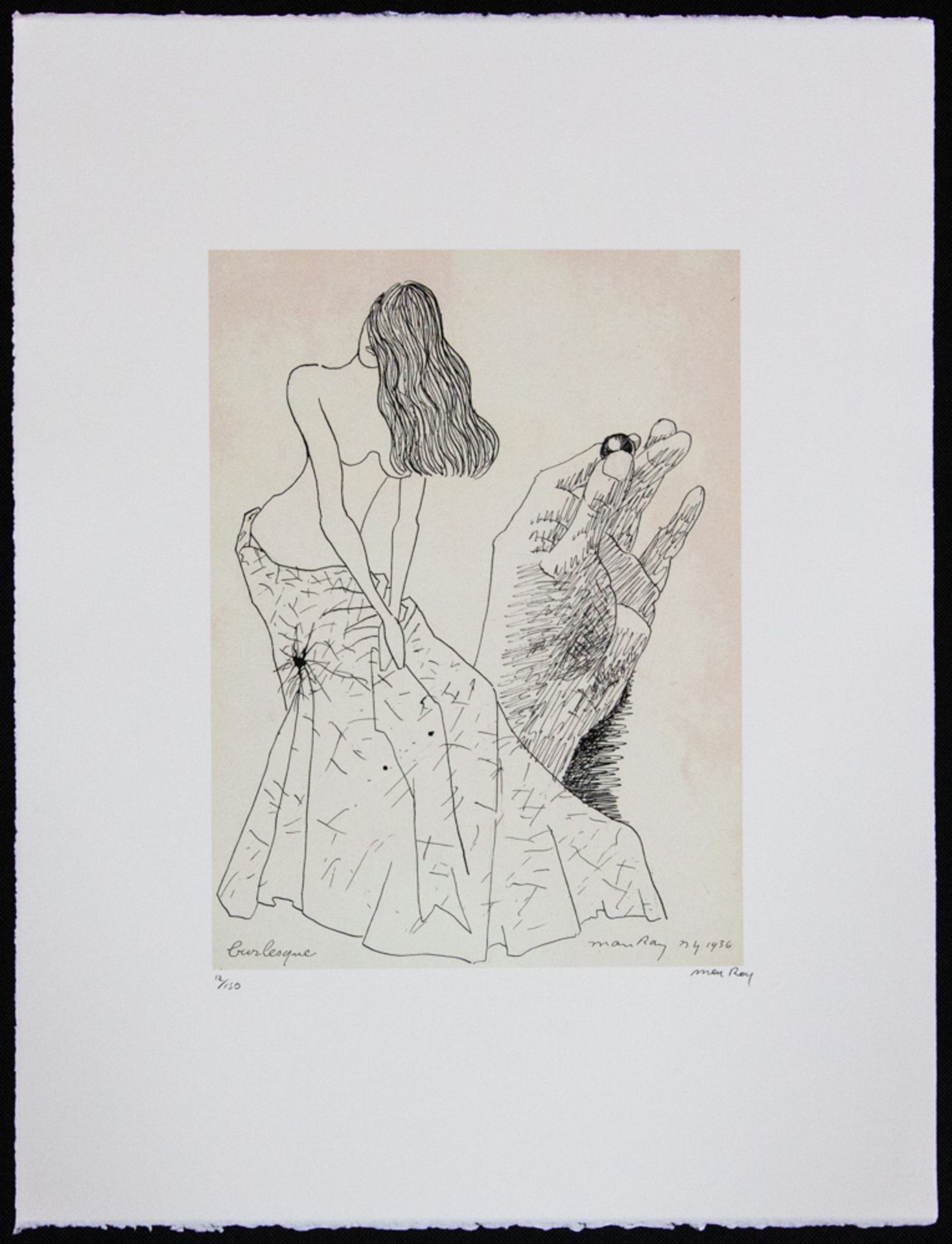 Man Ray 'Burlesque' - Image 2 of 5
