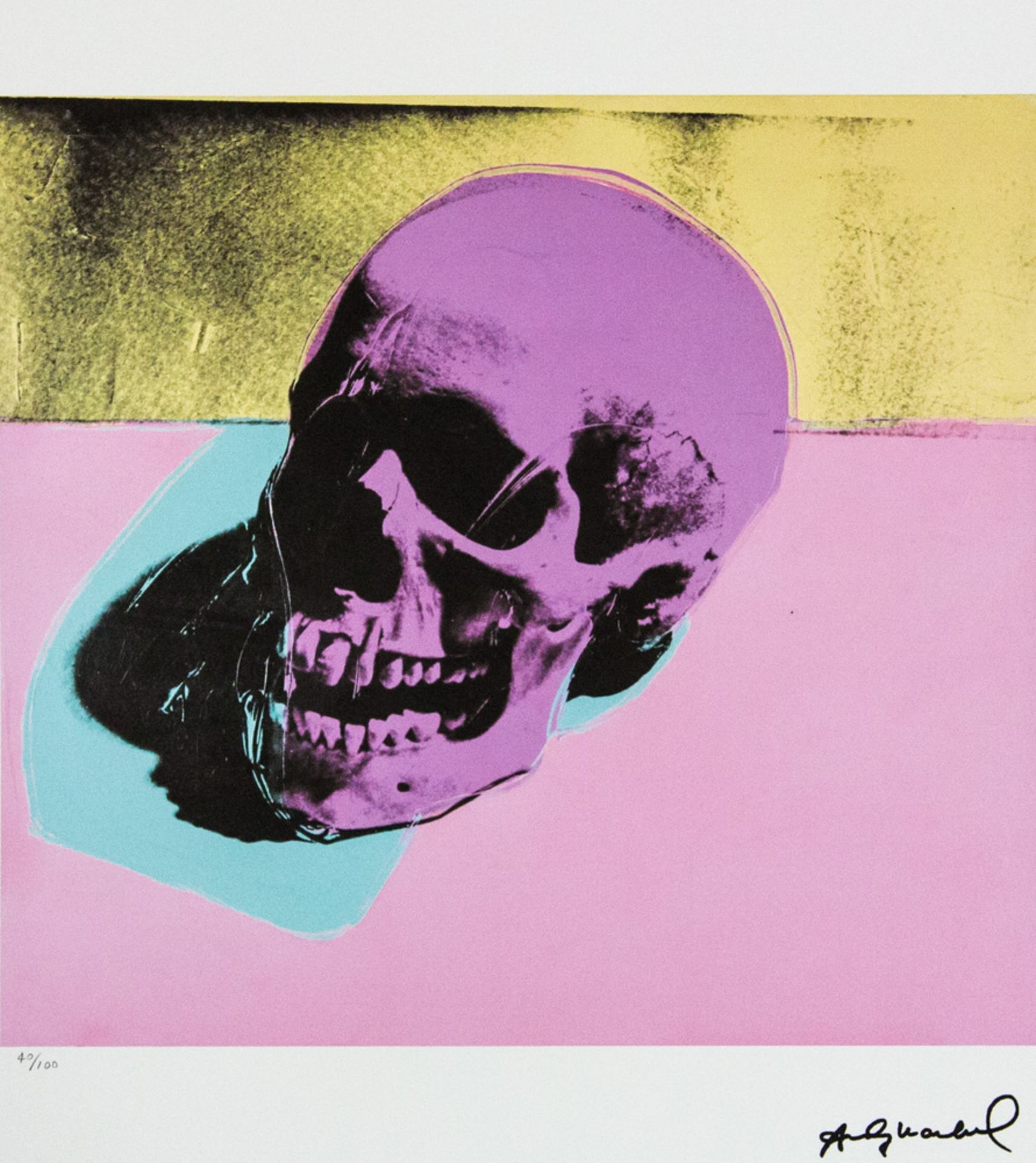 Andy Warhol 'Skull'