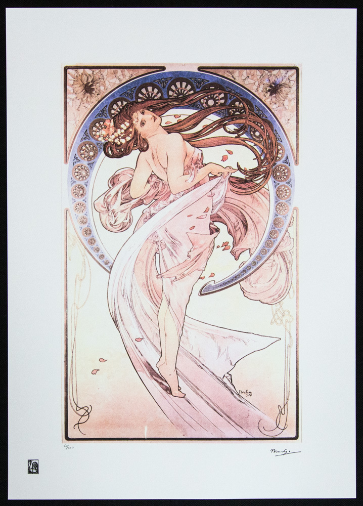 Alphonse Mucha 'The Four Arts - Dance' - Image 2 of 5