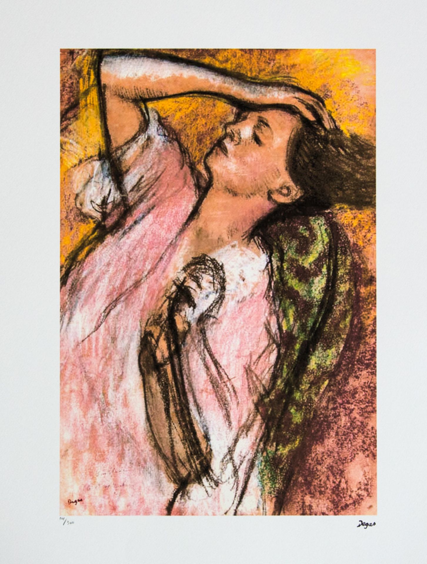 Edgar Degas 'Combing the Hair'