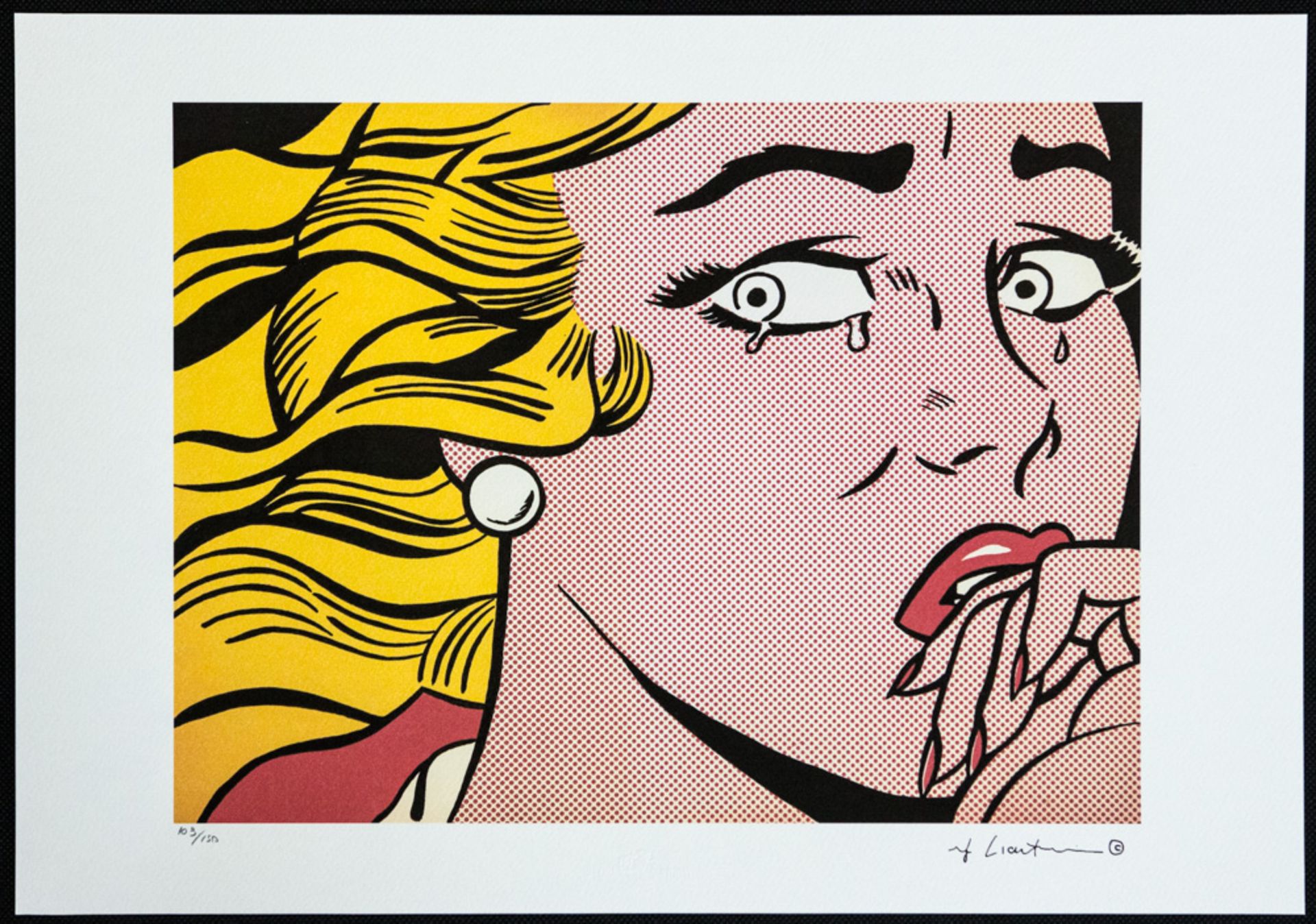 Roy Lichtenstein 'Crying Girl' - Bild 2 aus 6