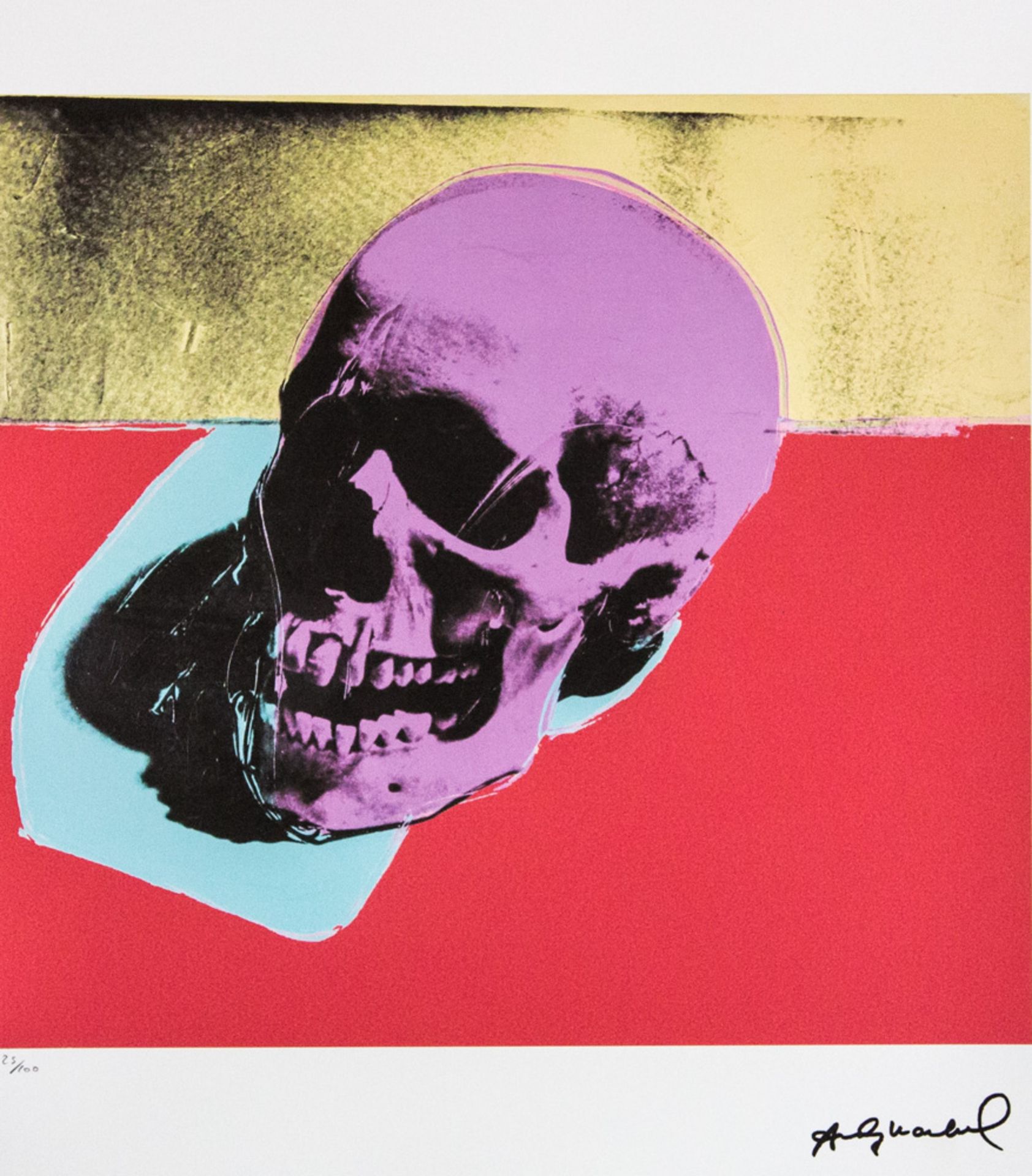 Andy Warhol 'Skull'