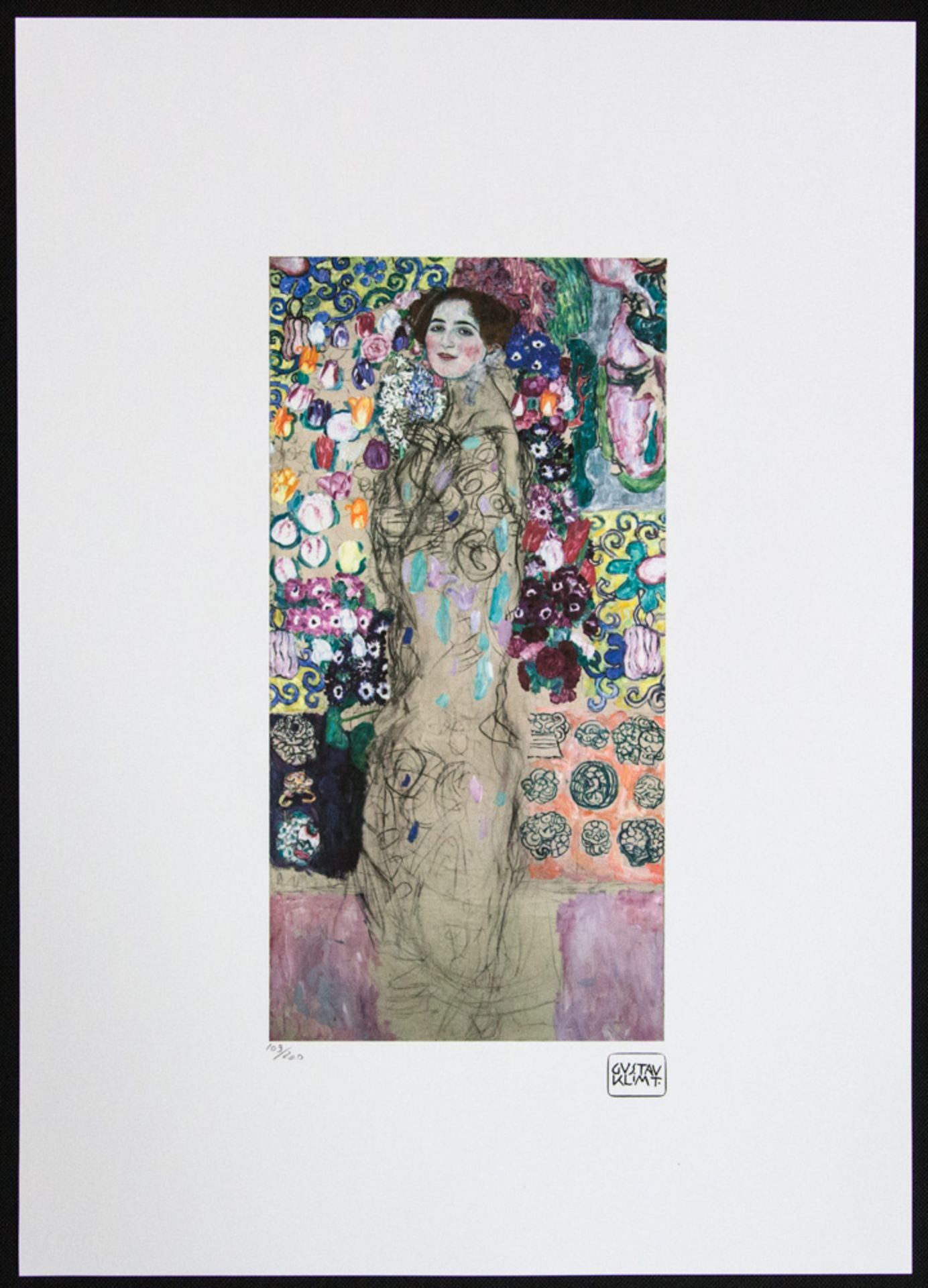 Gustav Klimt 'Portrait of Ria Munk III' - Bild 4 aus 5