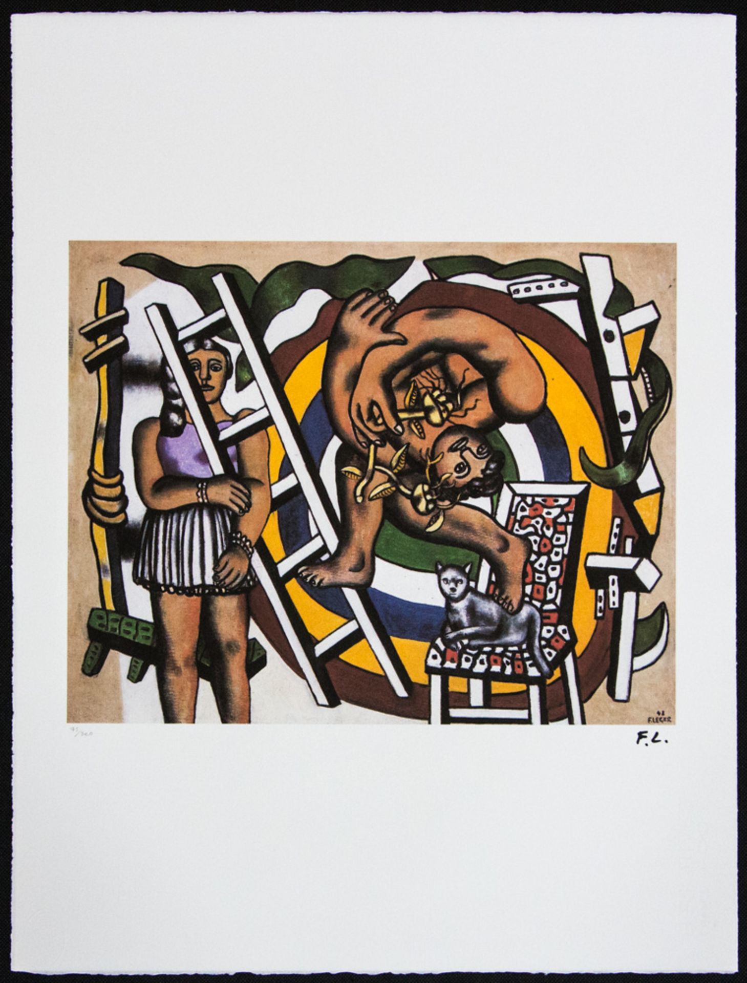 Fernand Leger 'The Acrobat and His Partner' - Bild 2 aus 5