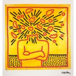 Keith Haring 'Exploding Head'