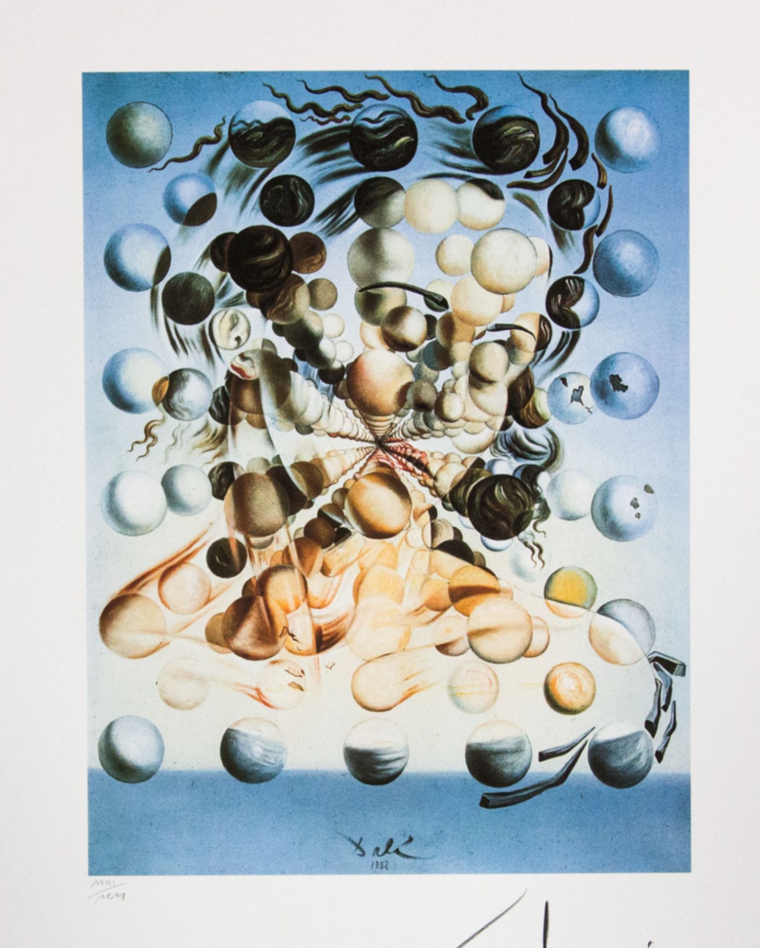 Salvador Dali 'Galatea of the Spheres'