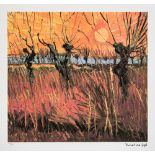 Vincent van Gogh 'Willows at Sunset'