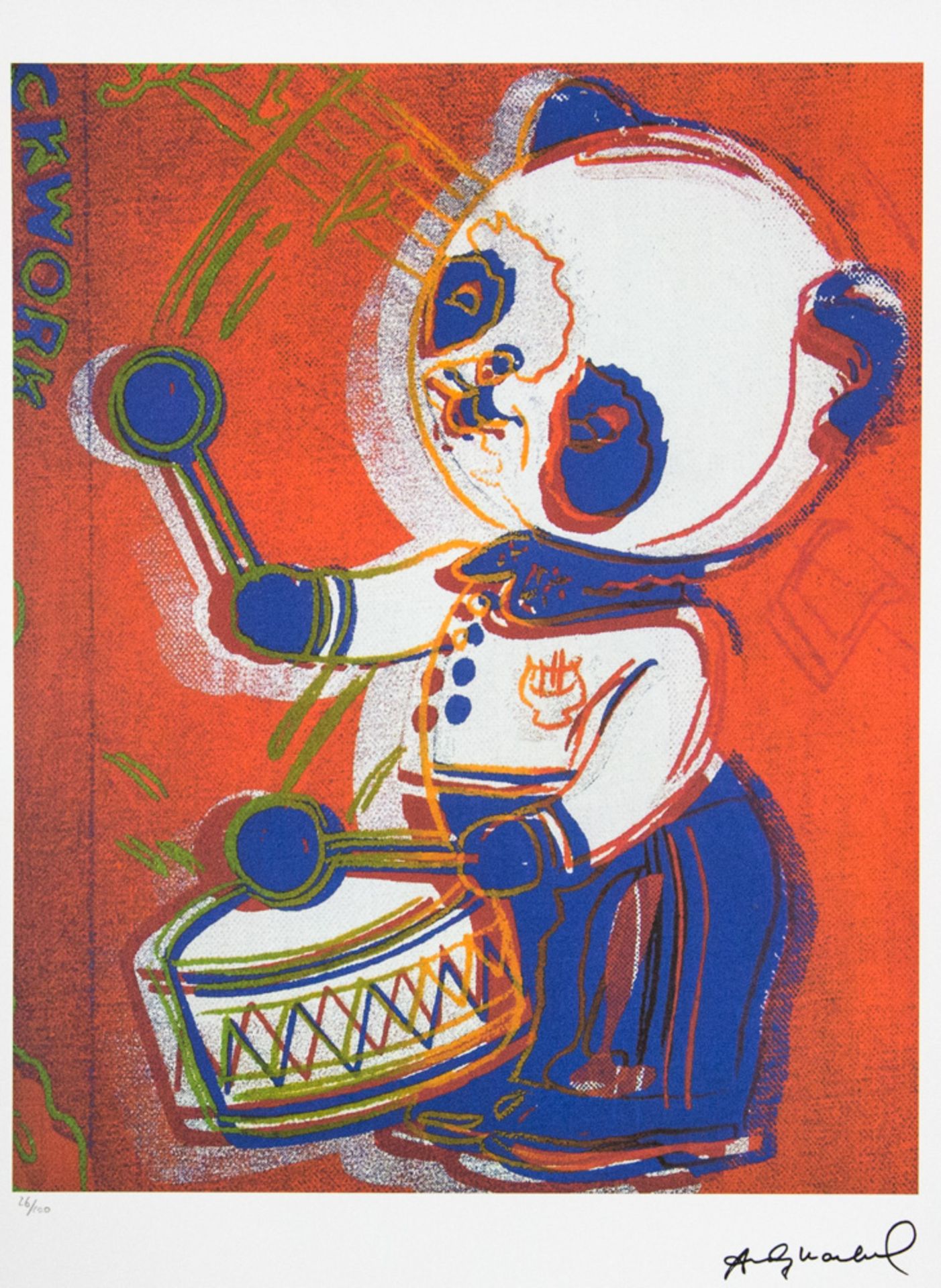 Andy Warhol 'Clockwork Panda'