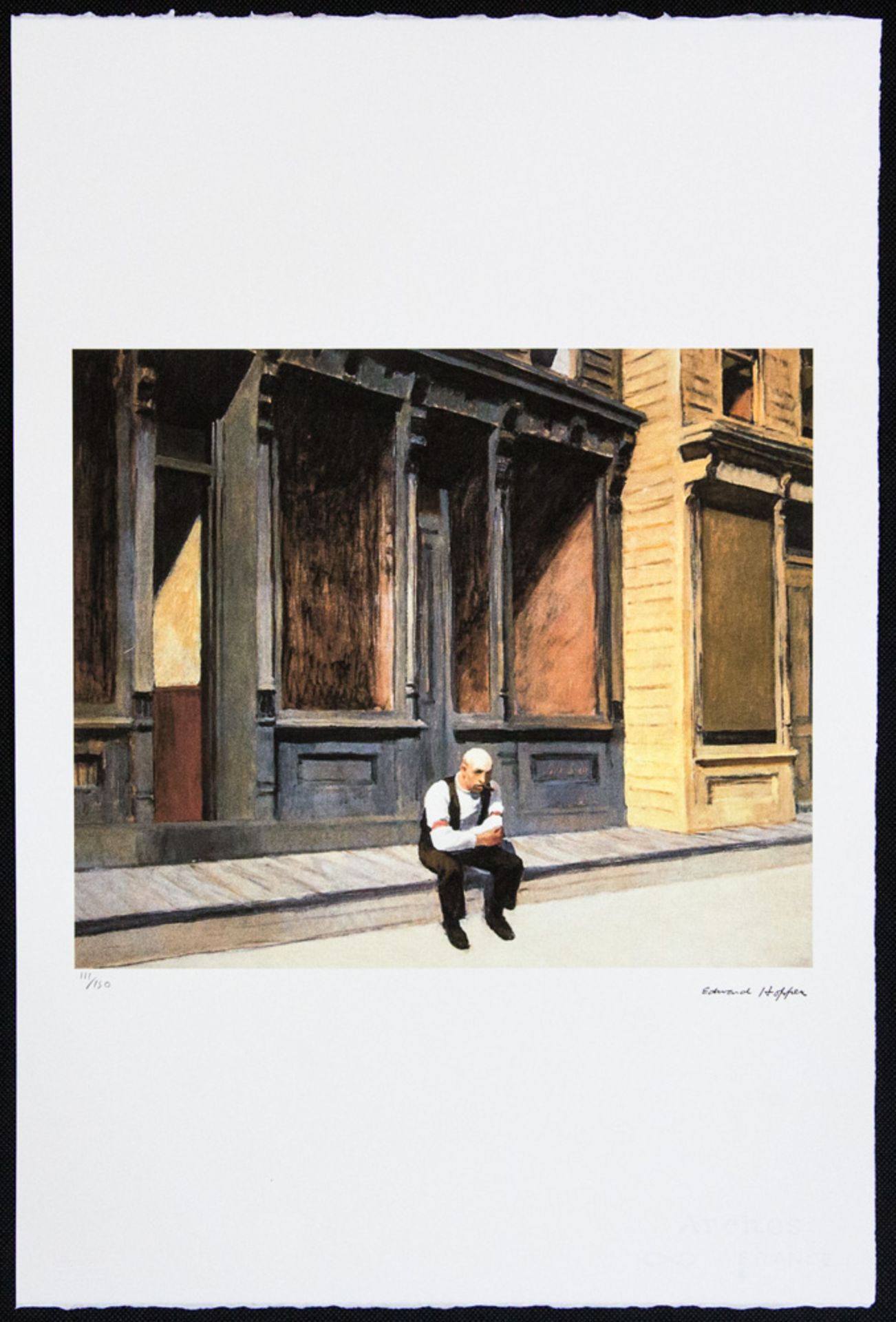 Edward Hopper 'Sunday' - Image 2 of 5