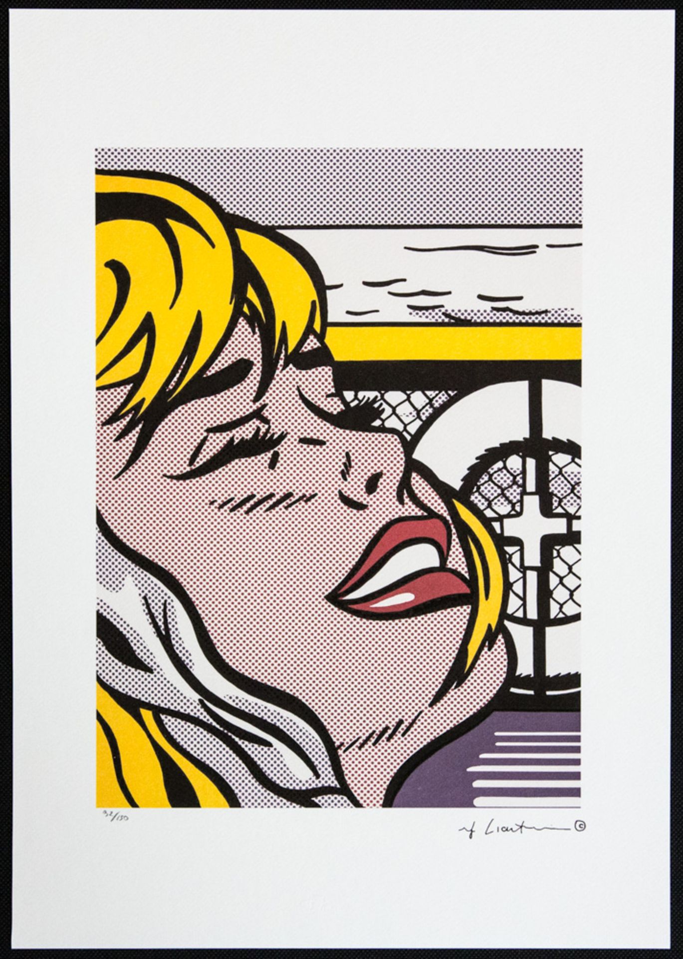Roy Lichtenstein 'Shipboard Girl' - Image 2 of 6
