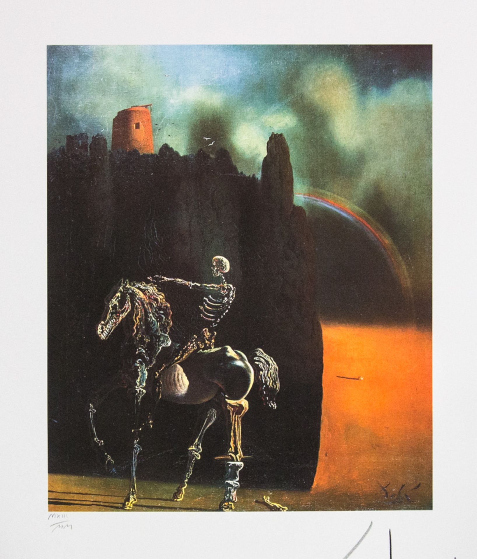 Salvador Dali 'The Horseman of Death'