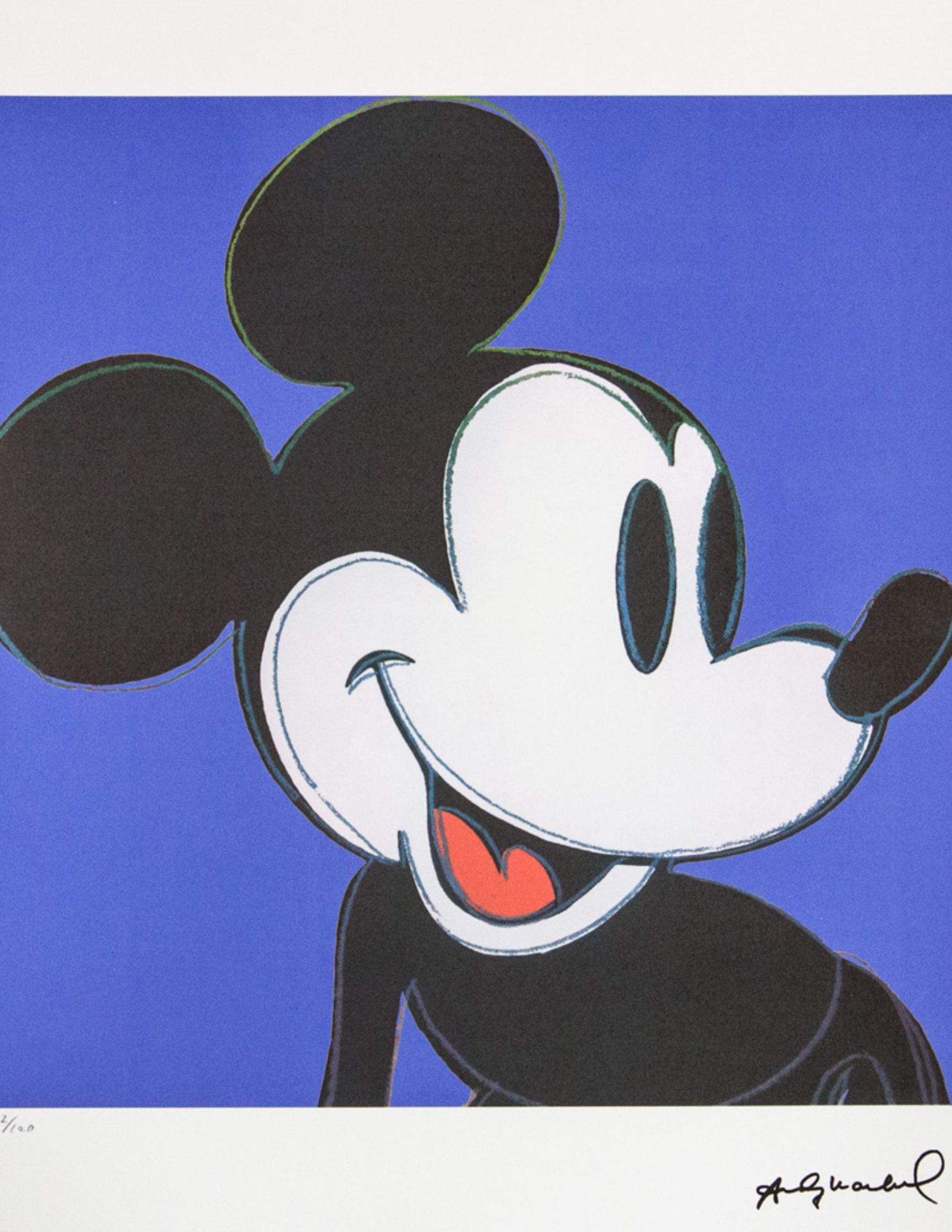Andy Warhol 'Mickey Mouse'
