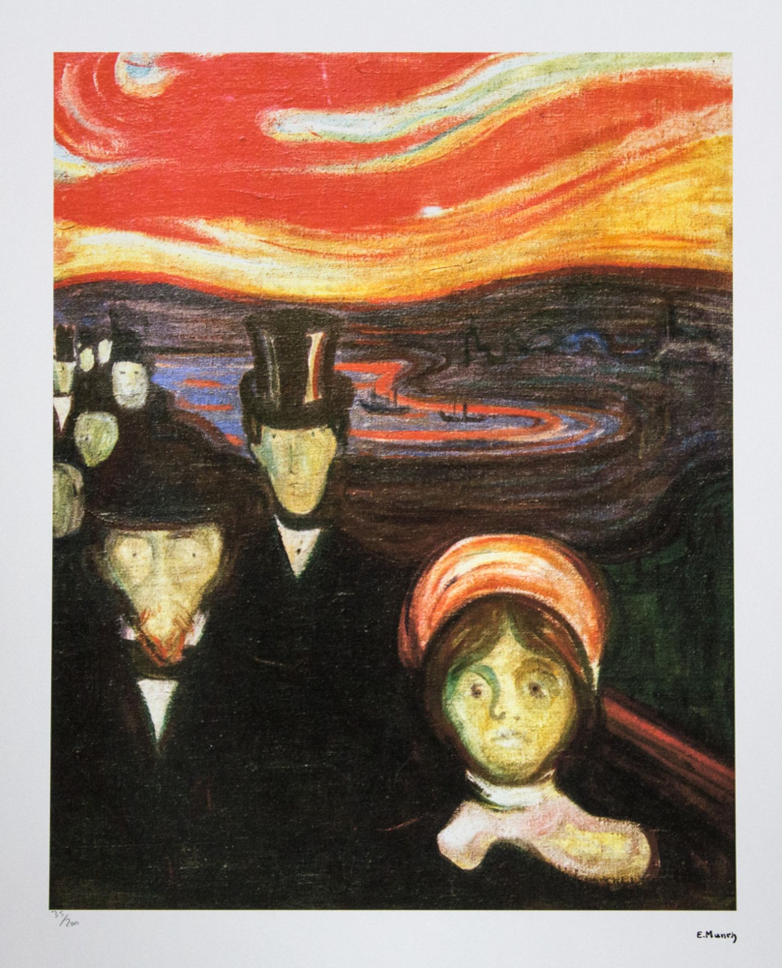 Edvard Munch 'Anxiety'