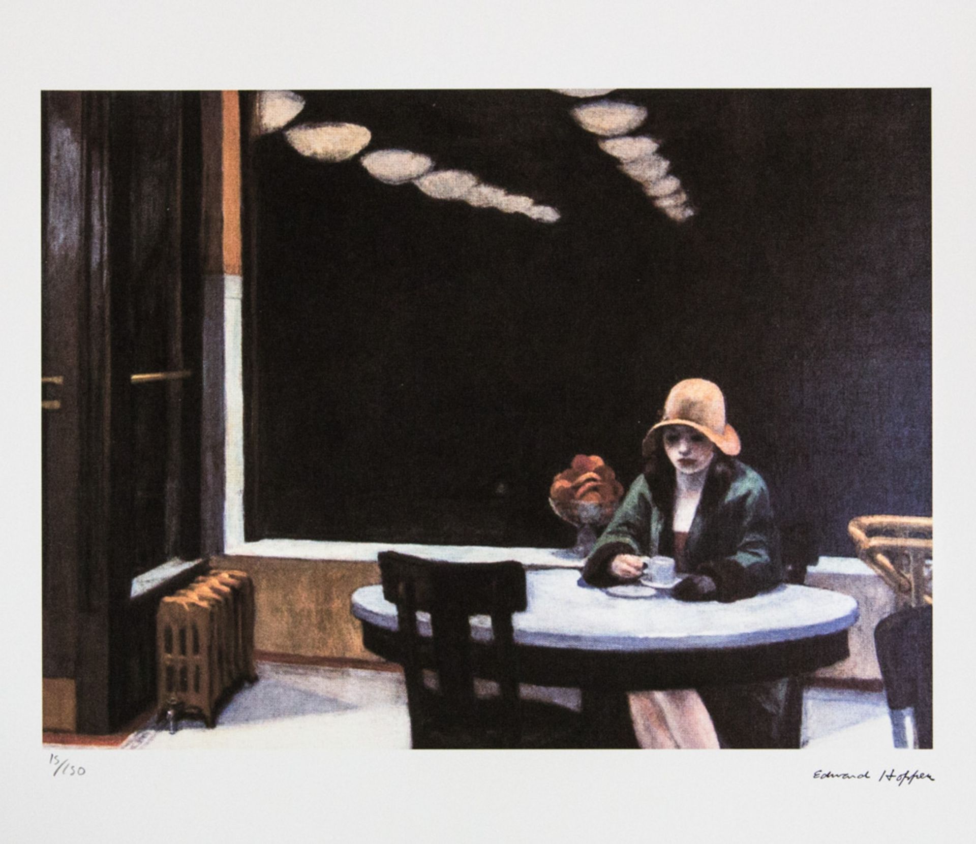 Edward Hopper 'Automat'