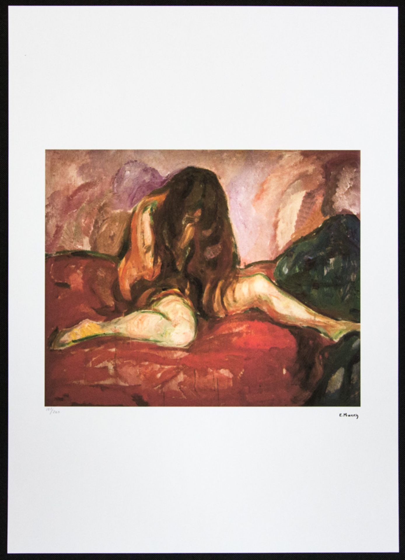 Edvard Munch 'Nude I' - Image 2 of 5