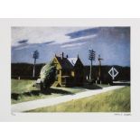 Edward Hopper 'Railroad Crossing'