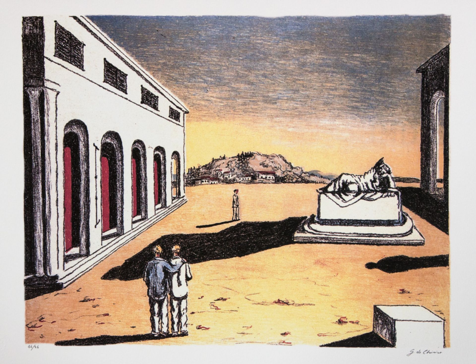 Giorgio De Chirico 'Melancholy of a Beautiful Day'