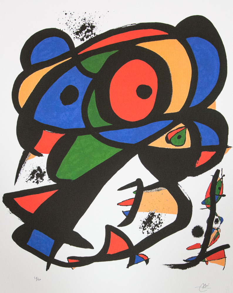 Joan Miro 'Colpir Sense Nafrar I'