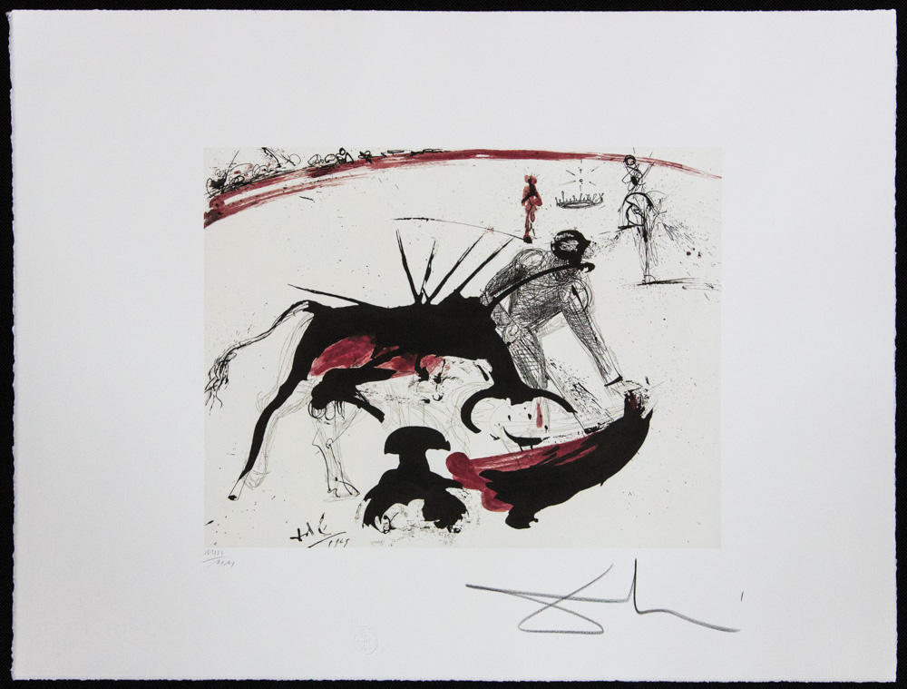 Salvador Dali 'Bullfight' - Image 2 of 5