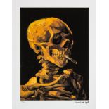 Vincent van Gogh 'Skull of a Skeleton with Burning Cigarette'