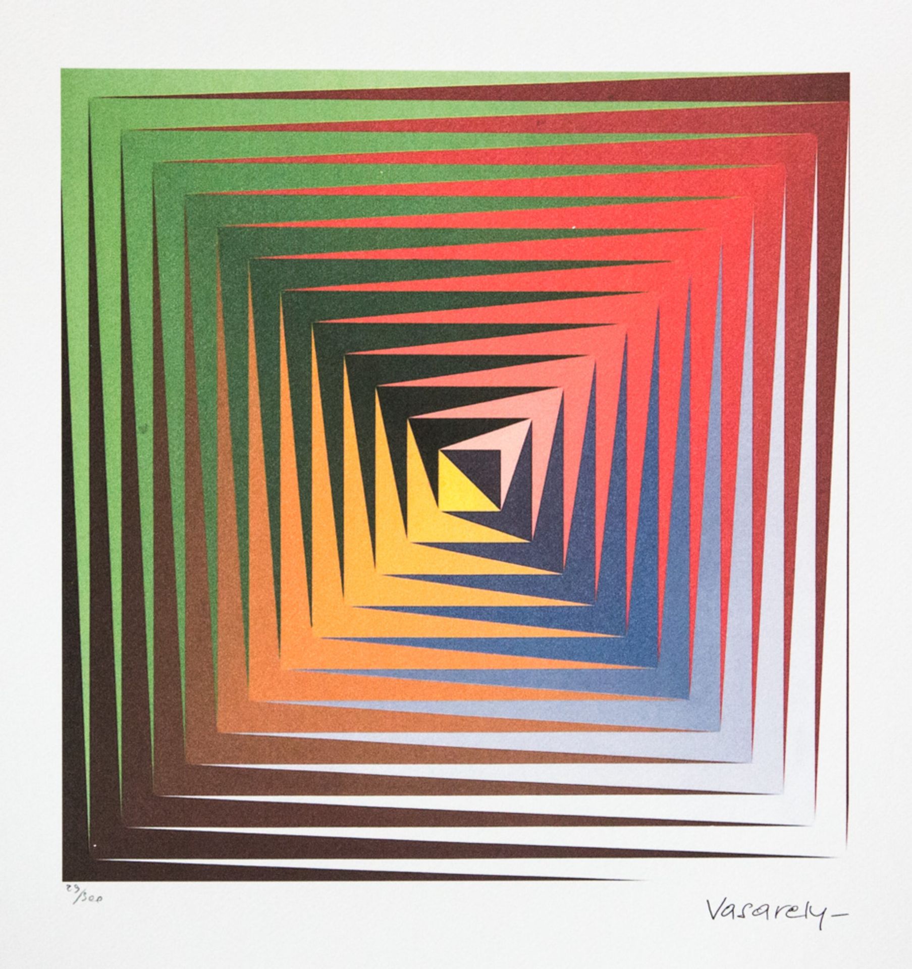 Victor Vasarely 'Vonal Prim'