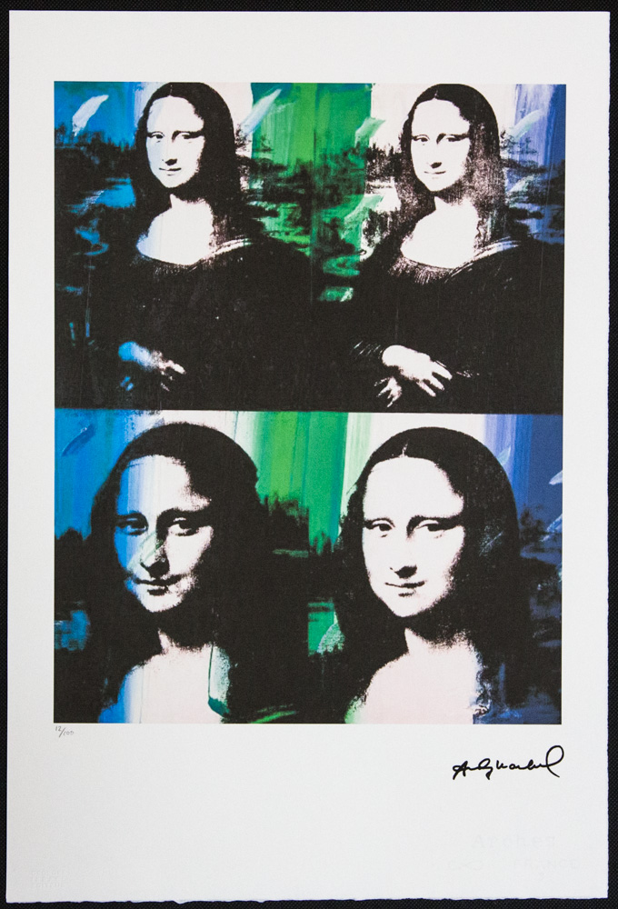 Andy Warhol 'Mona Lisa' - Image 2 of 6