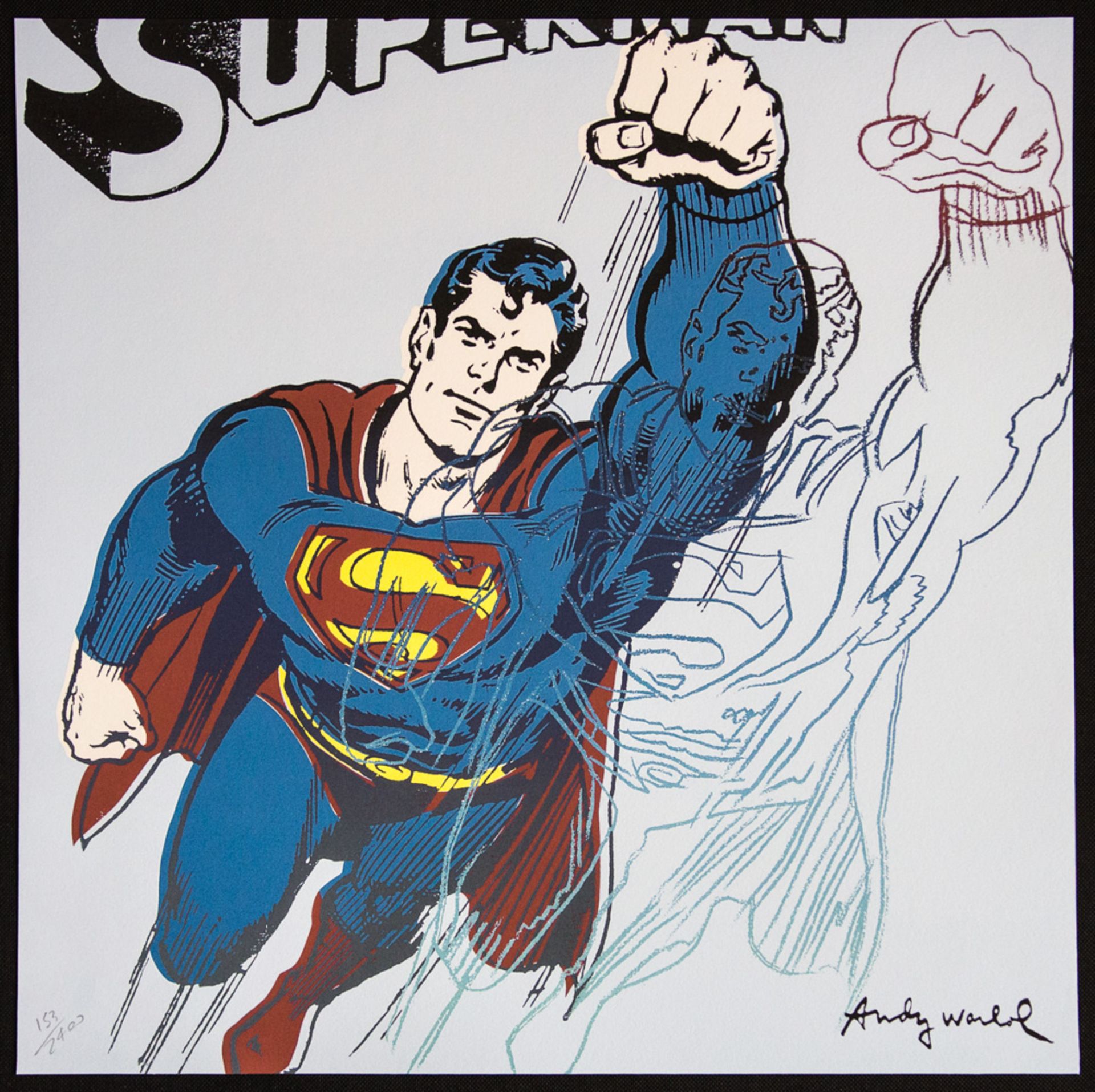 Andy Warhol 'Superman'