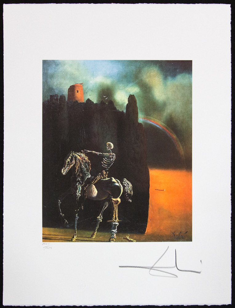 Salvador Dali 'The Horseman of Death' - Image 2 of 5