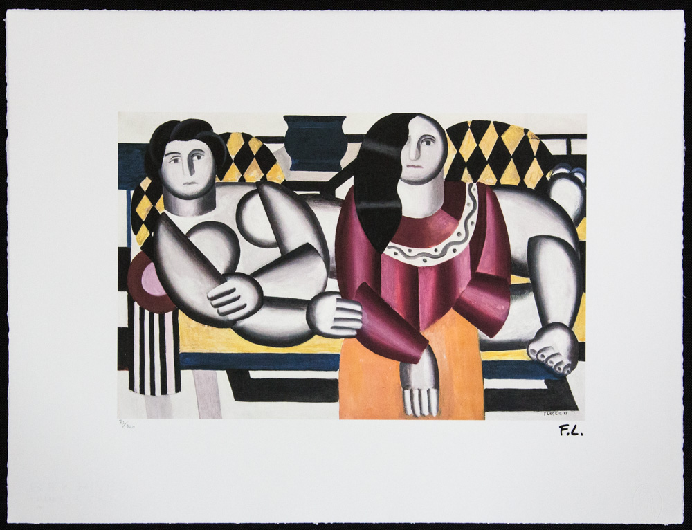 Fernand Leger 'Le corsage Rouge' - Image 2 of 5