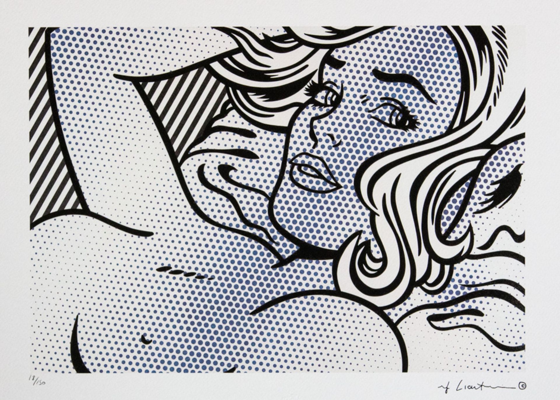 Roy Lichtenstein 'Seductive Girl'