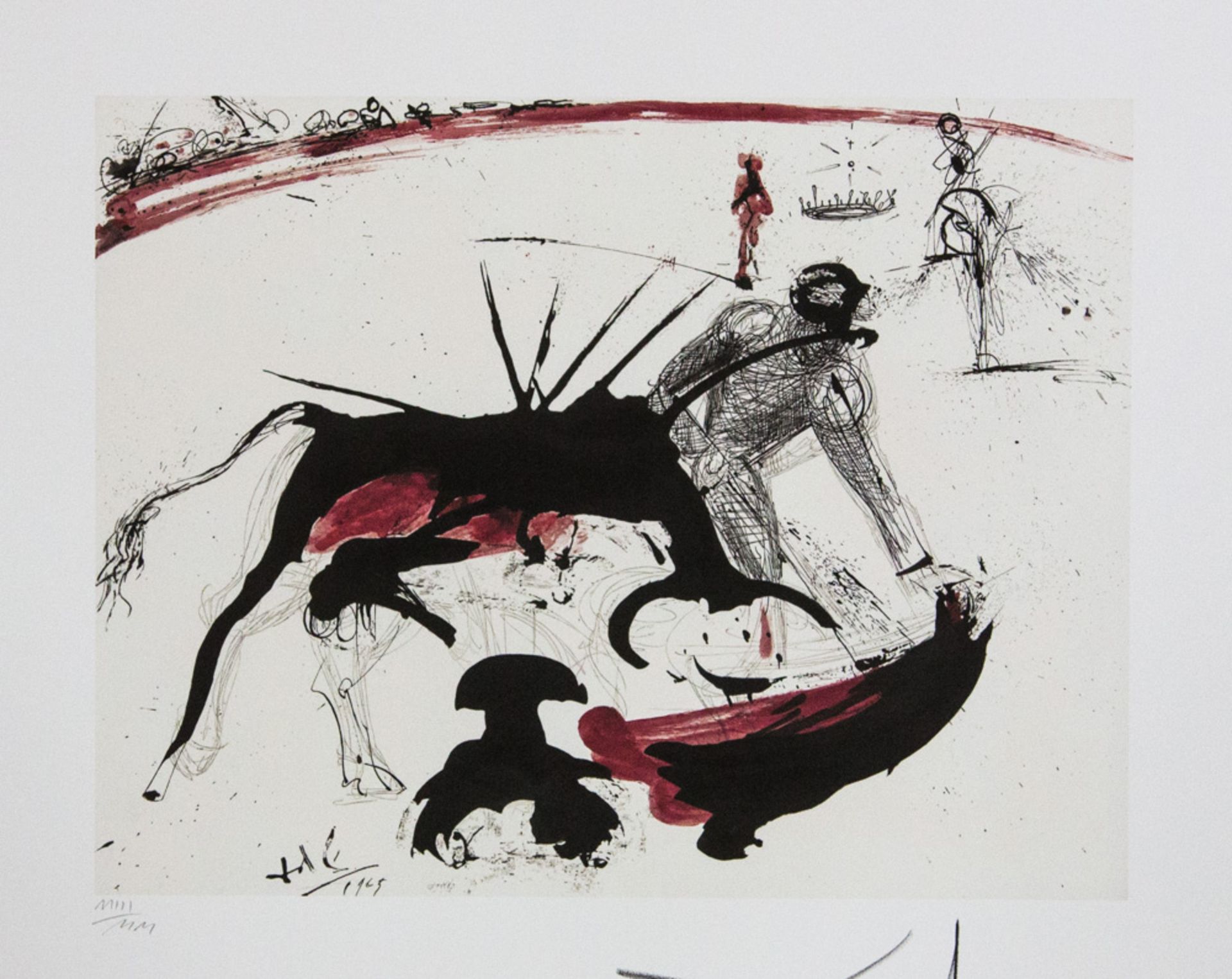 Salvador Dali 'Bullfight'