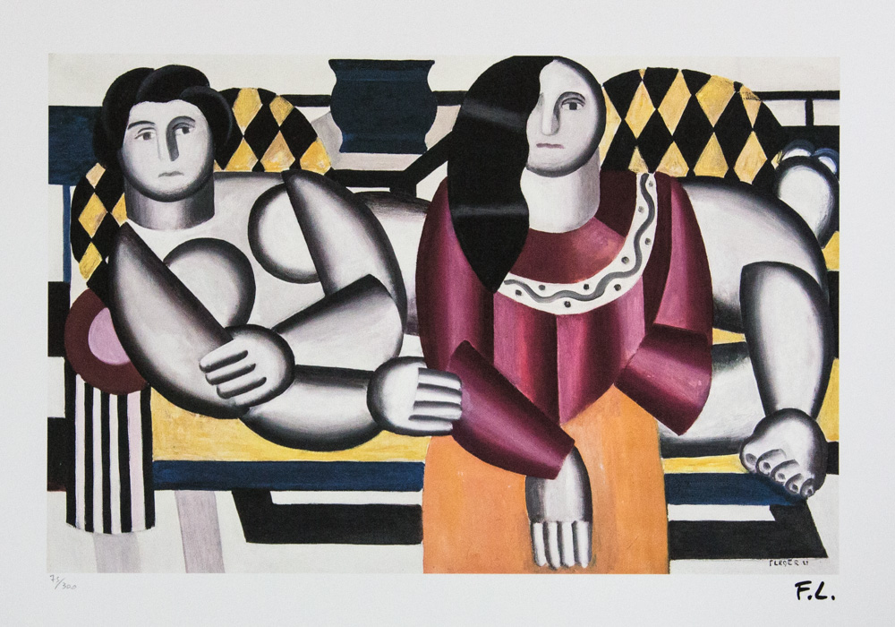 Fernand Leger 'Le corsage Rouge'