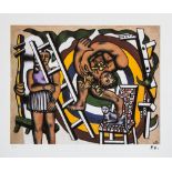 Fernand Leger 'The Acrobat and His Partner'