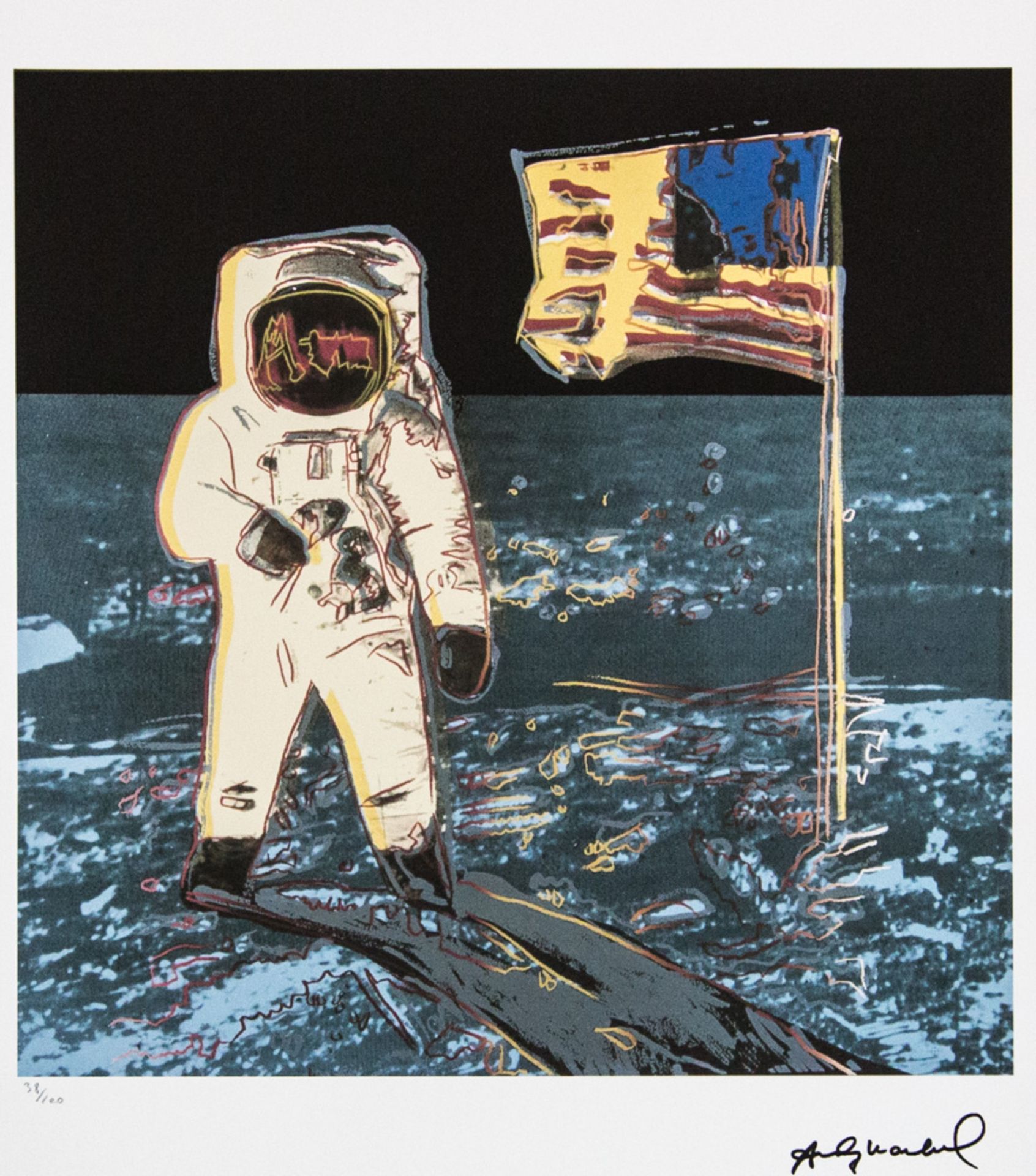 Andy Warhol 'Moonwalk'