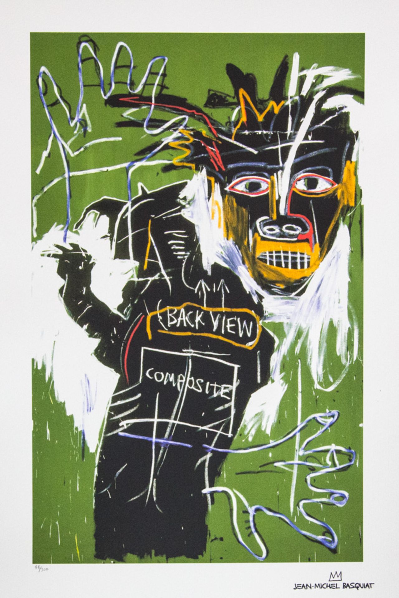 Jean-Michel Basquiat 'Self-Portrait as a Heel, Part Two'