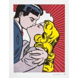 Roy Lichtenstein 'Kiss III'